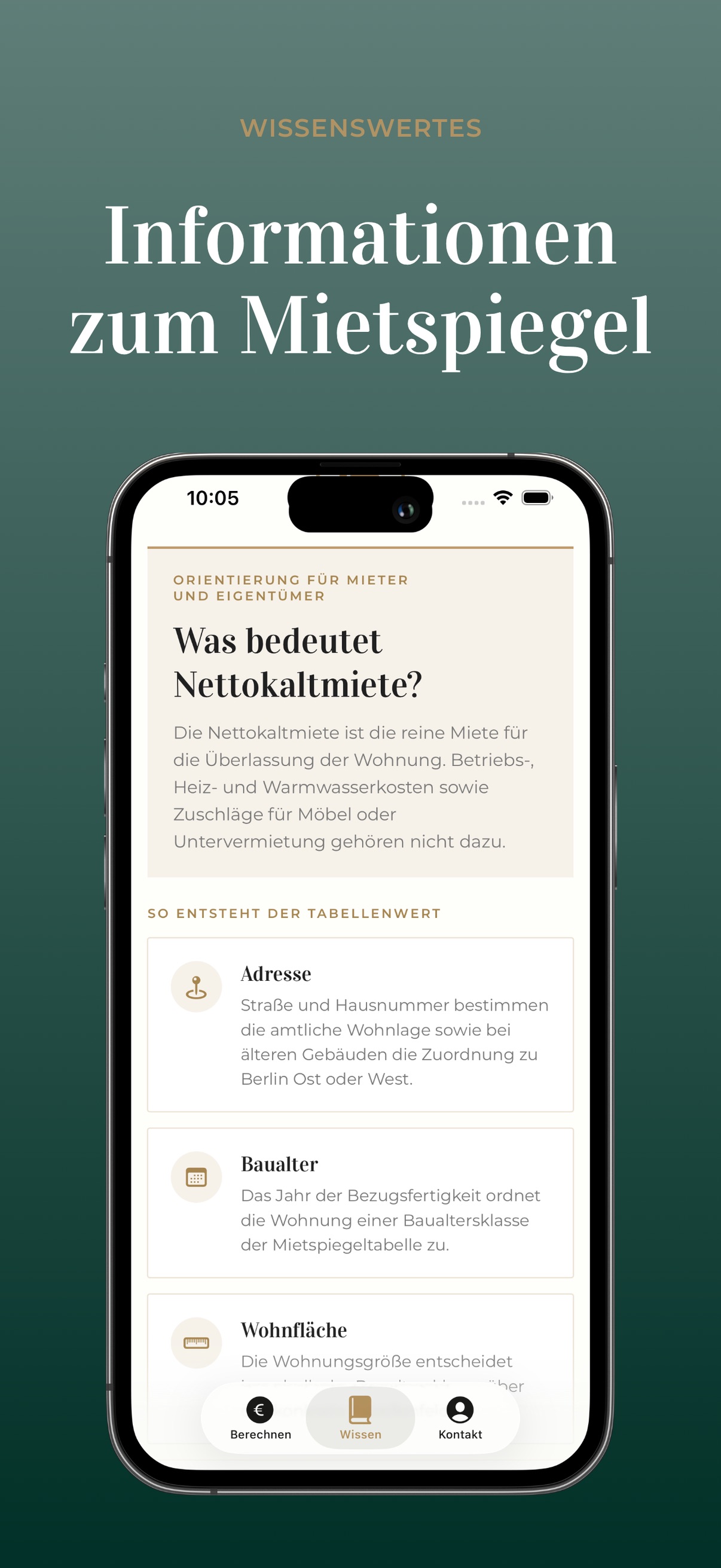 Screenshot 4 of BERLIVING Mietspiegel CHECKER