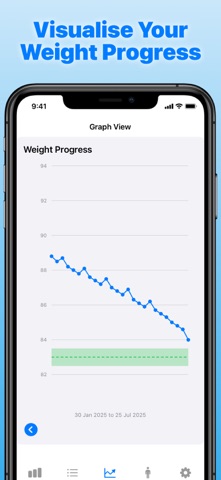 Just A Weight Tracker Screenshot 4 of 7