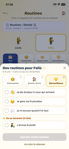 BeeProud - Routine pour enfant screenshot