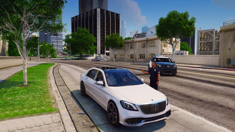 Cop Police Chase Car Games 3D screenshot-3