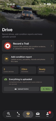 TrailUK iPhone screenshot 3