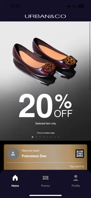 URBAN&CO Member iPhone screenshot 1