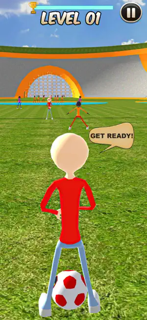 Football Kick Soccer Game 3D screenshot 2