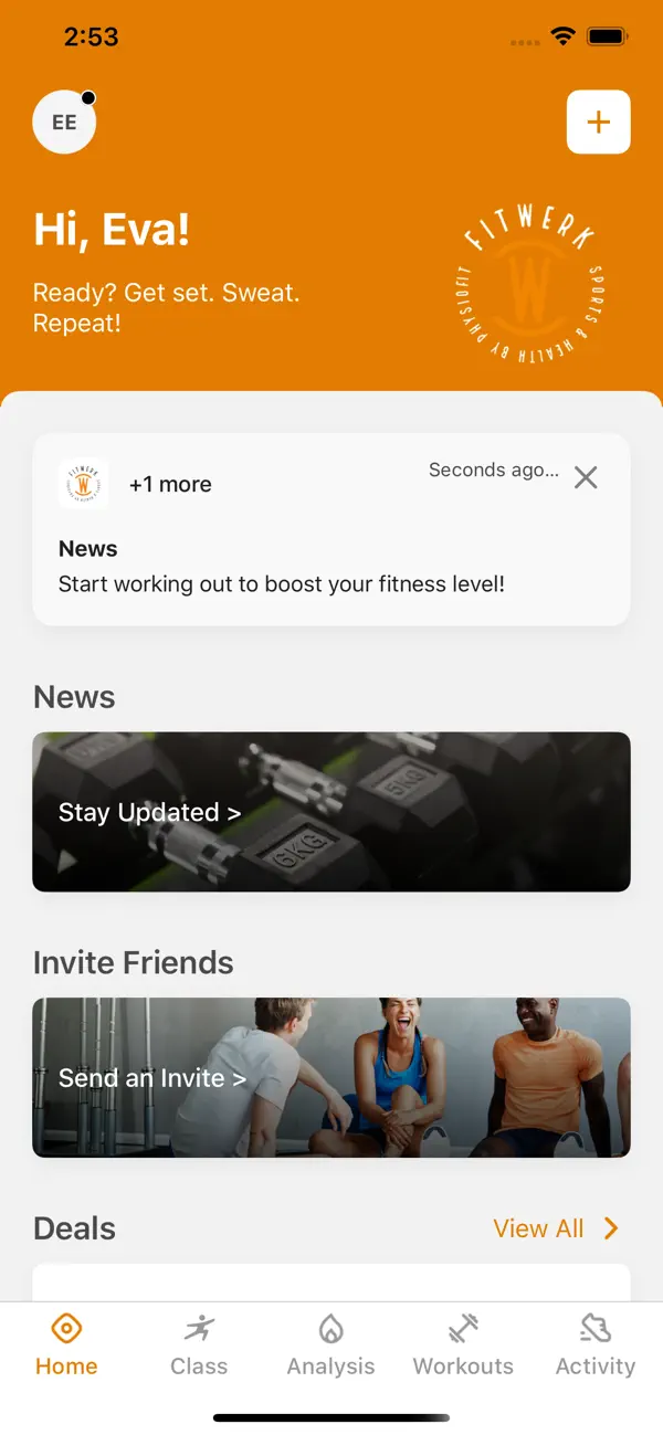 Screenshot #2 pour FitWerk Ochtrup