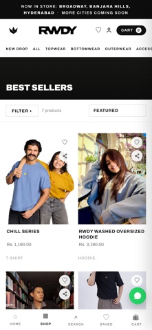 RWDY app screenshot 2