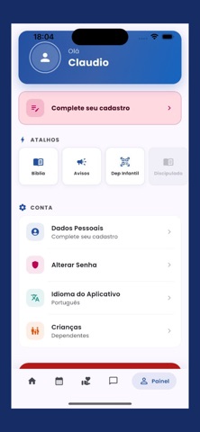 Verbo Igreja screenshot