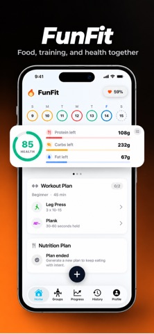 FunFit: Health Tracker Screenshot 1 of 7