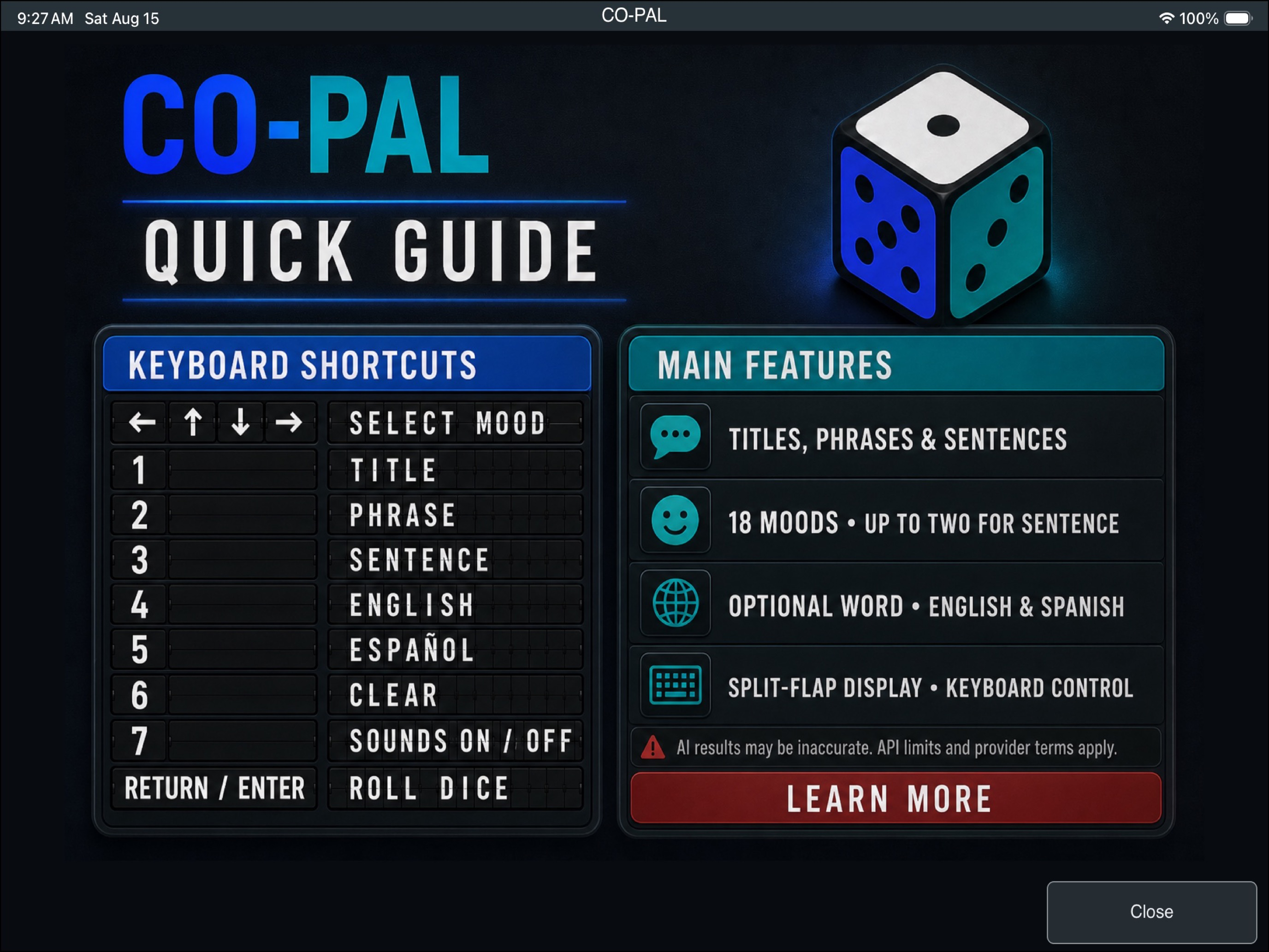 CO-PAL: Co-Writer Muse screenshot 13
