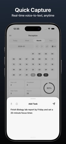 SpotTime: AI Task Time Insight iPhone screenshot