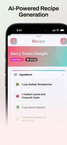 Smoothly - AI Smoothie Maker screenshot