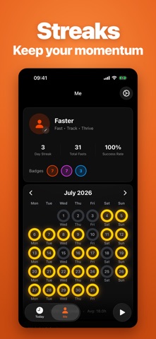 Flint: Fasting Tracker & Timer Screenshot 6 of 10