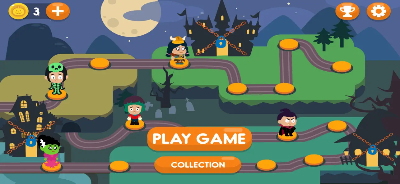 Screenshot #2 pour Dumb Deaths Halloween Deluxe