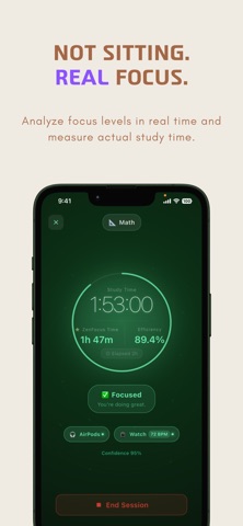 ZenFocus: True Study Time Screenshot 1 of 6