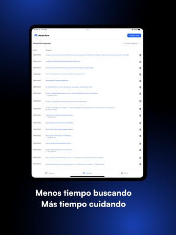 MedicFlow iPad screenshot