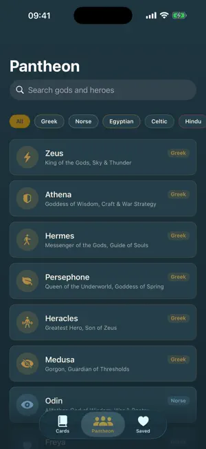 Numen Myth Cards screenshot 2