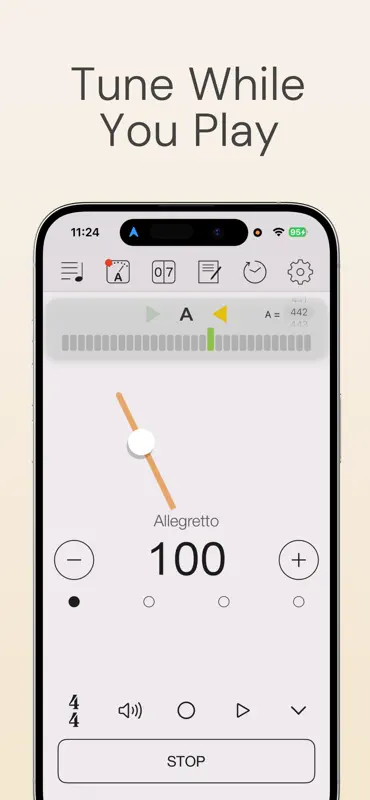 Smart Metronome & Tuner screenshot 1 of 5