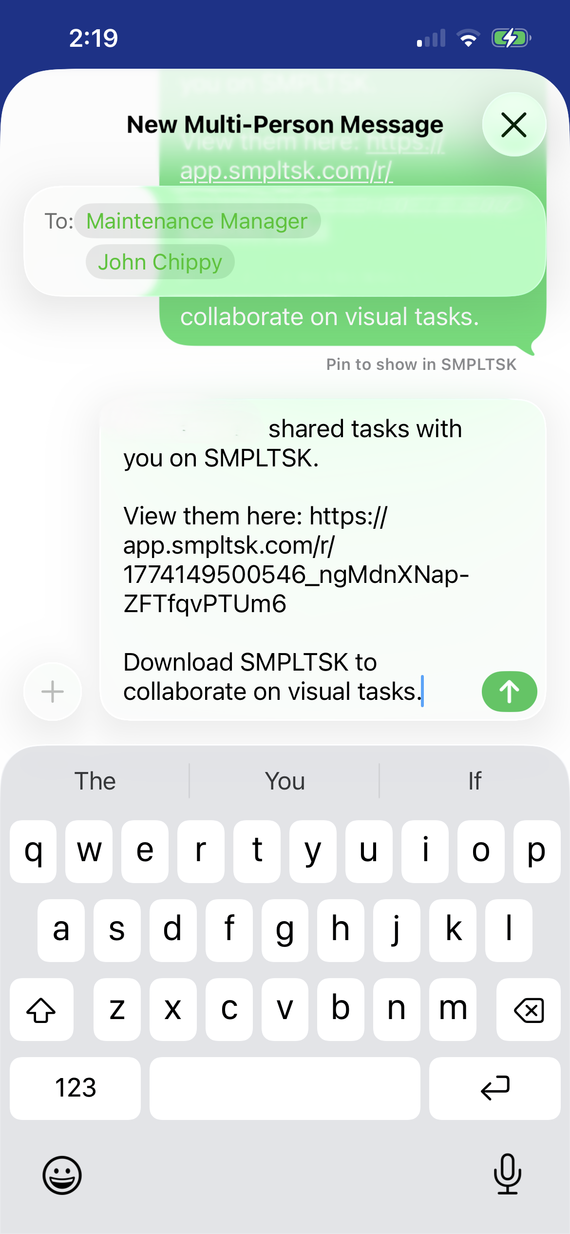 SMPLTSK - Visual Task List