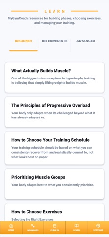 MyGymCoach Screenshot 8 of 8