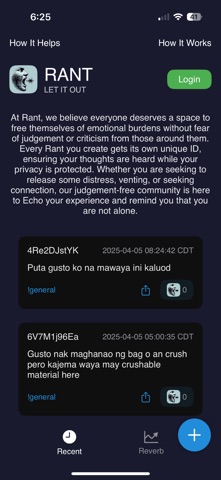 Rant - LET IT OUT Screenshot 1 of 5