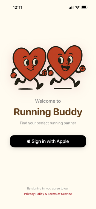 Running Buddy : Mobile App Screenshot 1 of 7