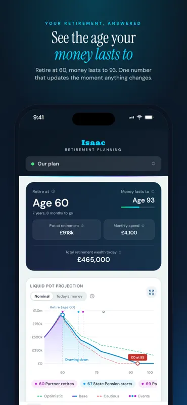 Isaac - Retirement Planning screenshot 1 of 9