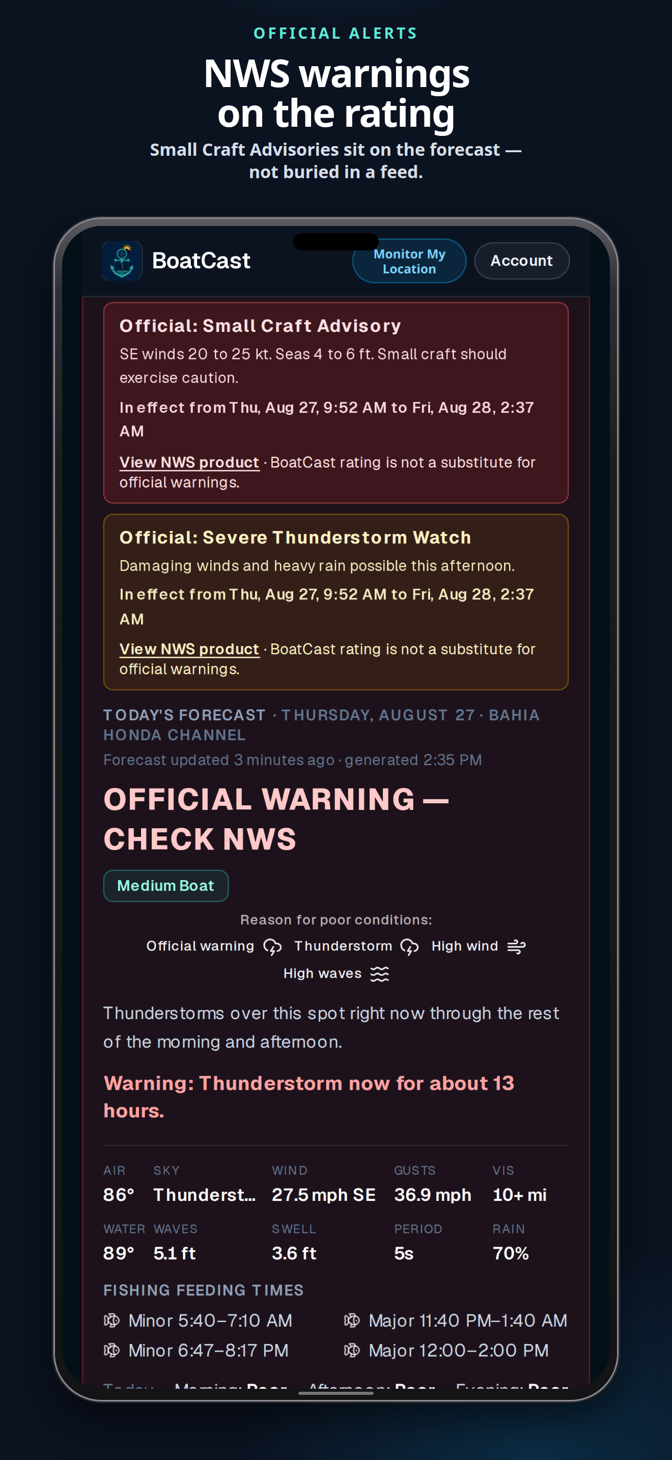 BoatCast screenshot 10