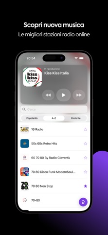 Radio IT: Italia FM iPhone screenshot