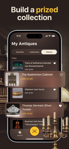 Antica - AI Antique Identifier iPhone screenshot