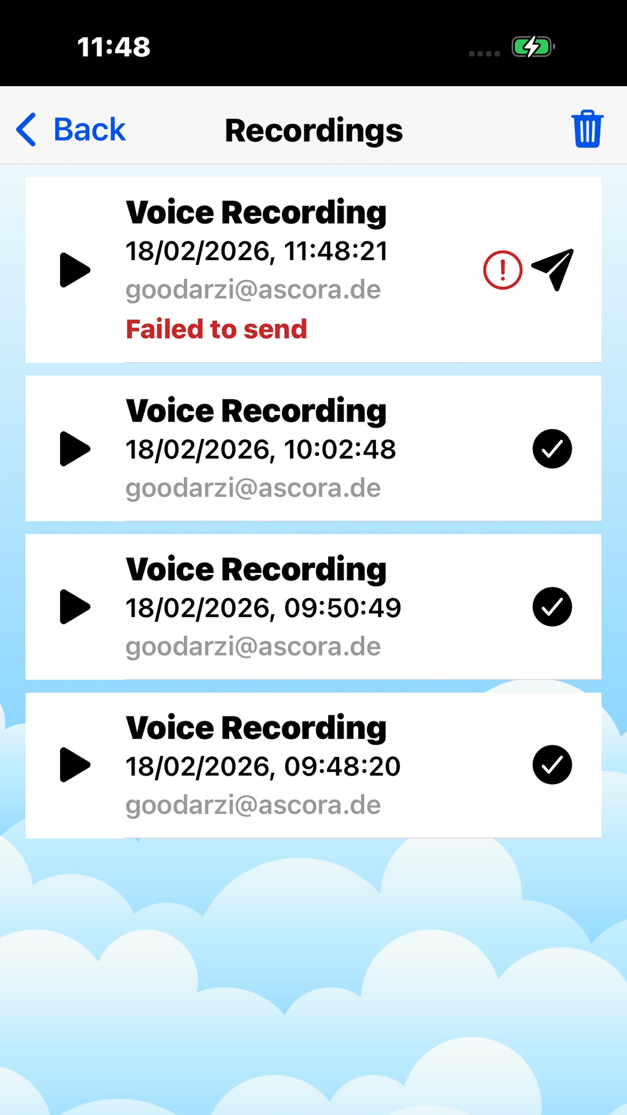 Screenshot 7 of Voice2Mail