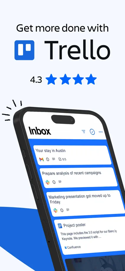 Trello, App Store screenshot 1