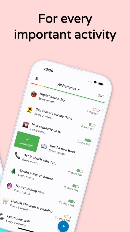 99 reminders – task countdown