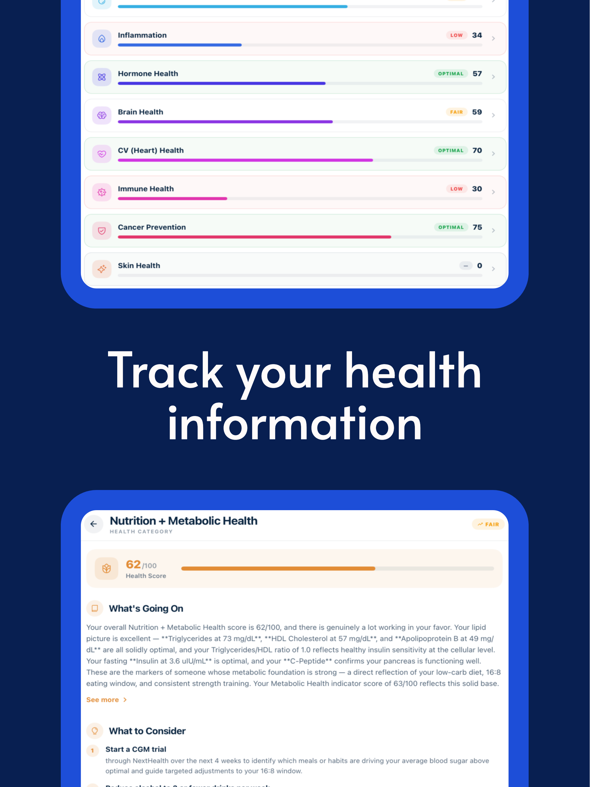 Next|Health screenshot 13