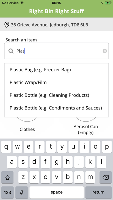 Scottish Borders Recycles Screenshot