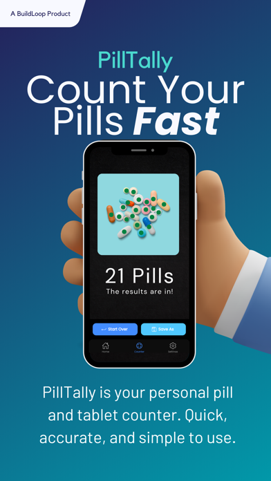 PillTally: pill tablet counter Screenshot