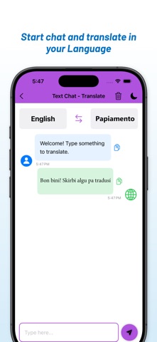 English - Papiamento Translate iPhone screenshot
