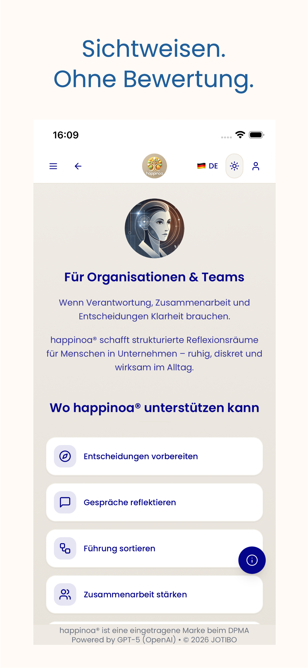happinoa® - Raum für Klarheit.