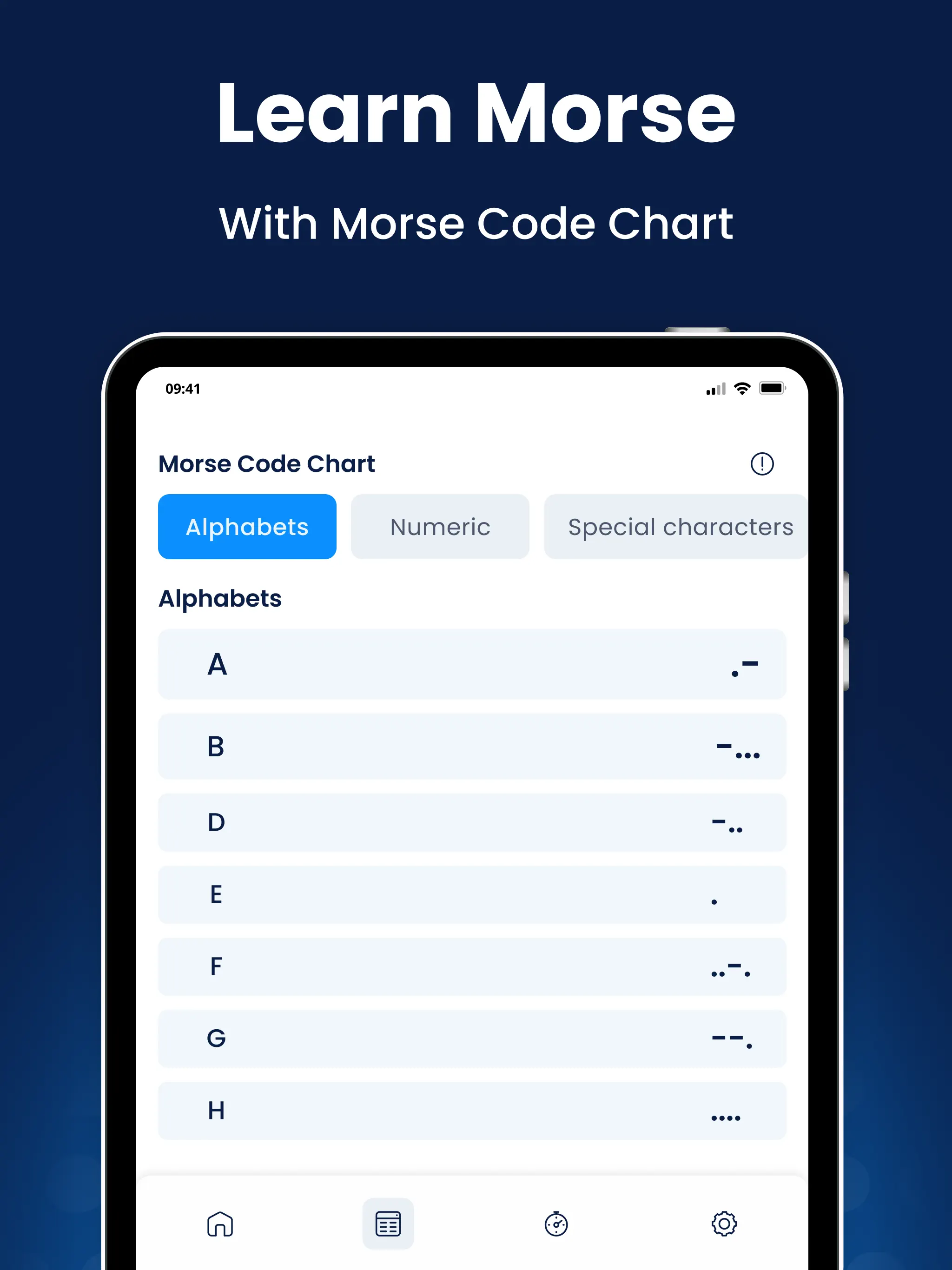 #10. Morse Code Translator & Decode (iOS) di: Ahmad Sattar
