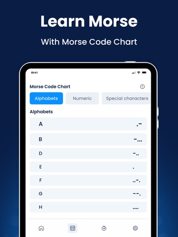 Morse Code Translator & Decode iPad screenshot