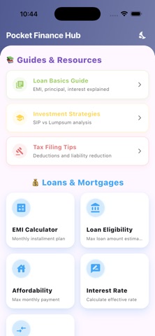 Smart Loan Finance Calculators screenshot