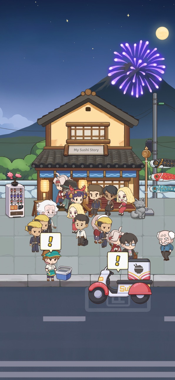 My Sushi Story iOS Mod IPA screenshot 2 - iOS game interface