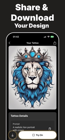 AI Tattoo Design Generator－Ink screenshot
