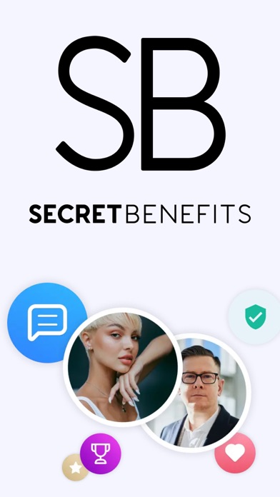 Secret Benefits App Screenshot