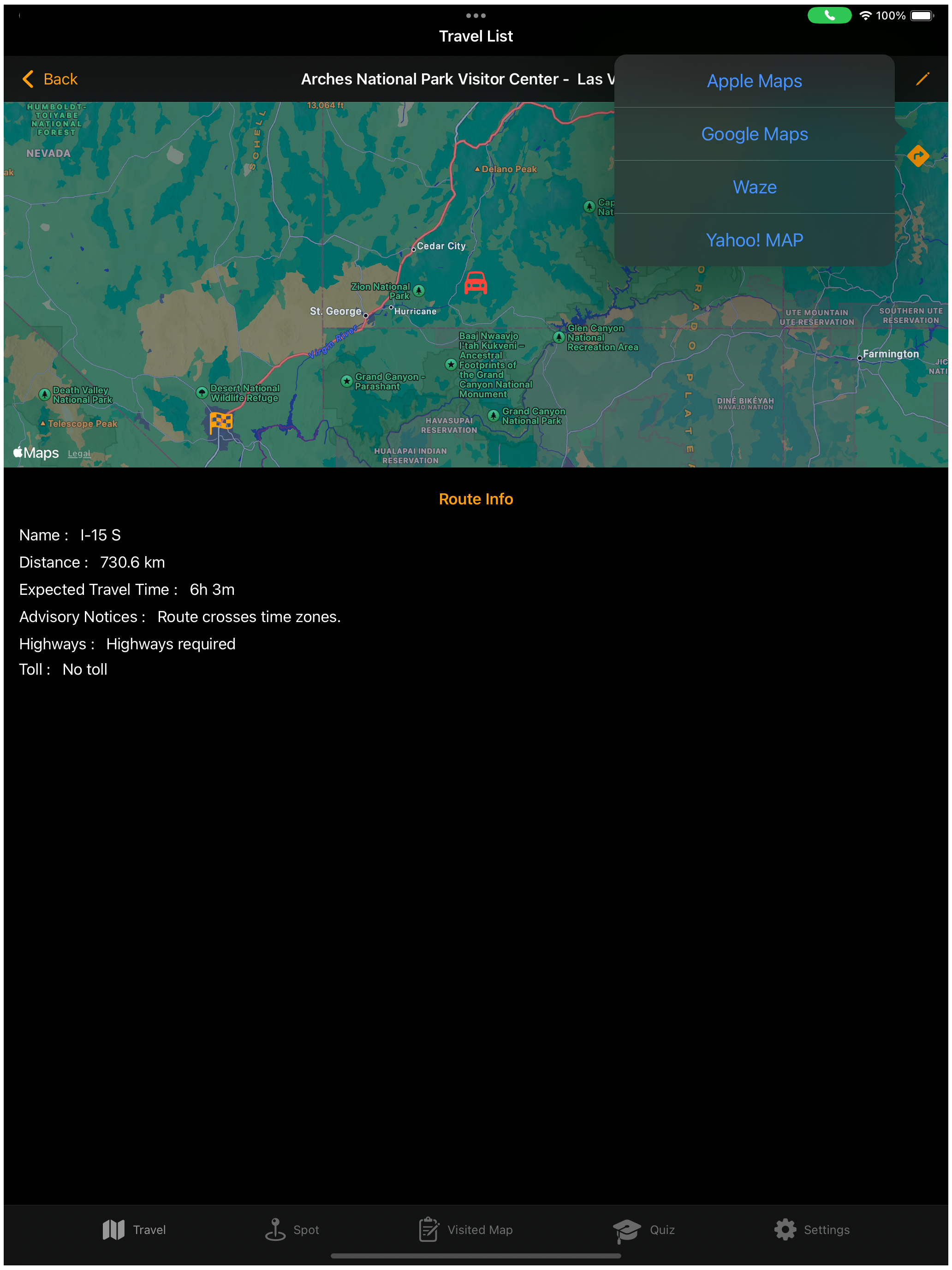 Travel Plan Maker