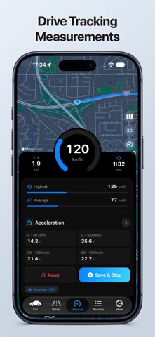 SpeedGPS - Drive & Measure Screenshot 1 of 10
