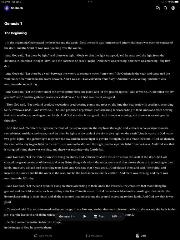 Shabach Outreach Ministries iPad screenshot 3 - Education app