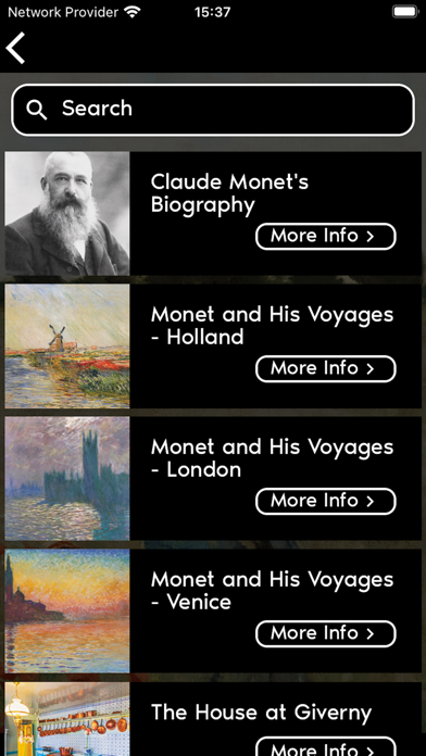 Monet Immersive Experience EU Screenshot