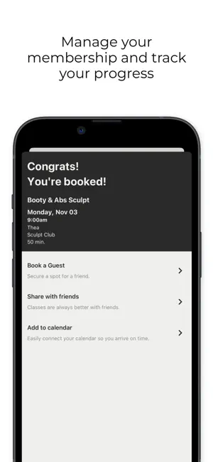 SCULPT CLUB. screenshot 4