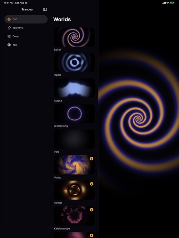 Hypnosis for Sleep & Calm iPad screenshot