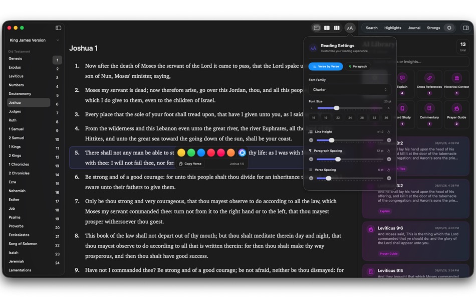 #7. BibleDesk (macOS) Ved: Hardeep Kumar Sah