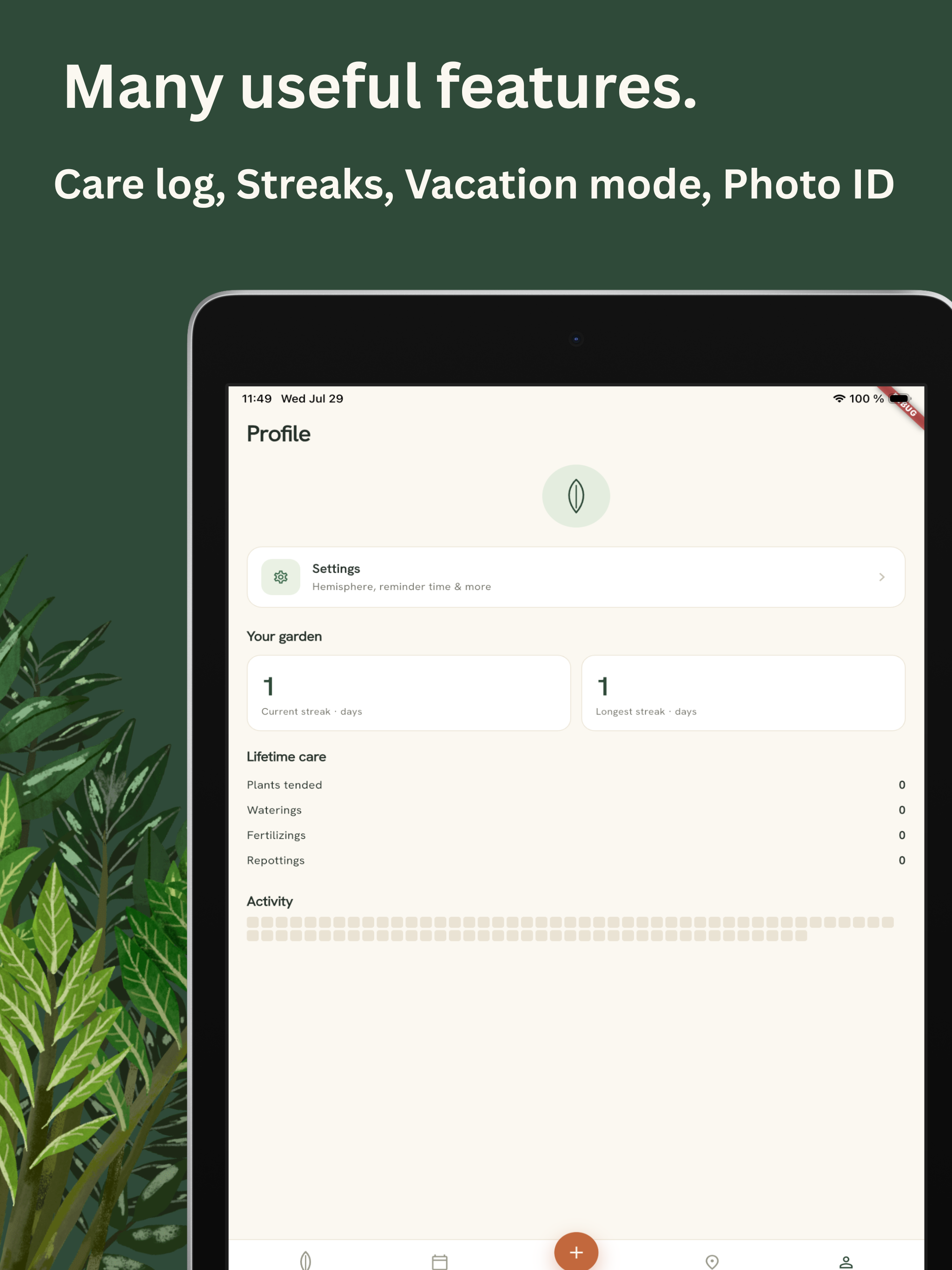 Leafline: Plant Water Reminder screenshot 9
